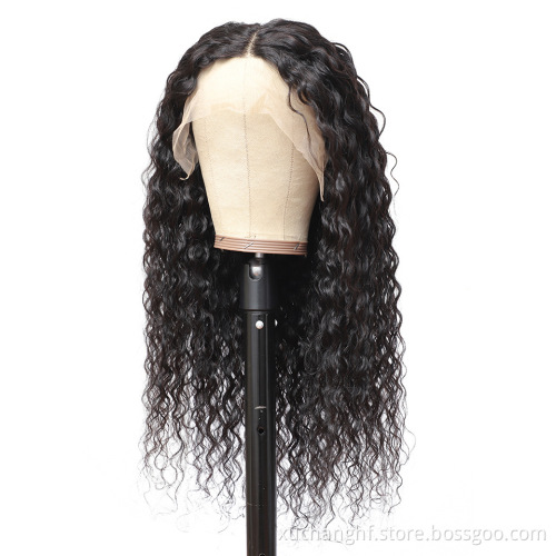 Vendor Hd Transparent Swiss Lace Front Wig Human Hair 360 Lace Frontal Wig Straight Glueless Brazilian 100% Virgin Full Lace Wig